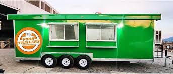 Custom food trailer for sale California
