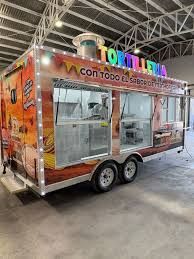 Mobile kitchen trailer concession trailer